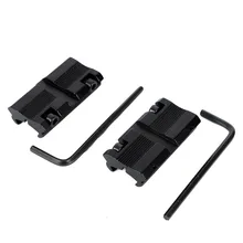 Тактическое крепление для прицела пикатинни w 3/" 11 мм ласточкин хвост до 7/8" 20 мм Вивер Пикатинни адаптер крепление Вивер пистолет аксессуар