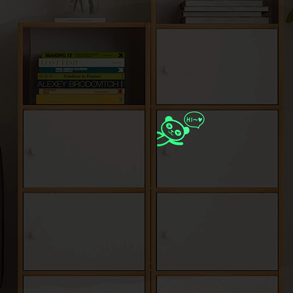 الكرتون الباندا مرحبا مضيئة التبديل ملصق يتوهج في الظلام الجدار ملصق غرفة الطفل السرير الأثاث خزانة الباب محمول diy ملصقا الكرتون الباندا مرحبا مضيئة التبديل ملصق يتوهج في الظلام الجدار ملصق غرفة الطفل السرير الأثاث خزانة الباب محمول diy ملصقا