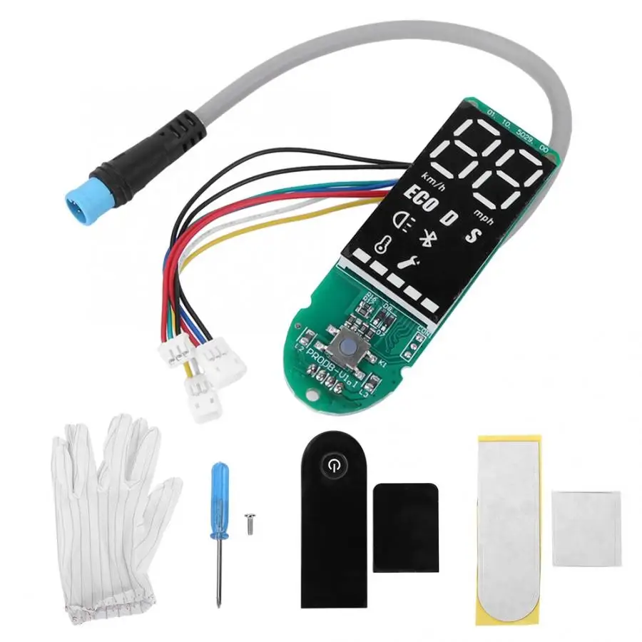 1*For Xiaomi MI M365 Scooter Dashboard Screen Cover Circuit Bluetooth Board 48V