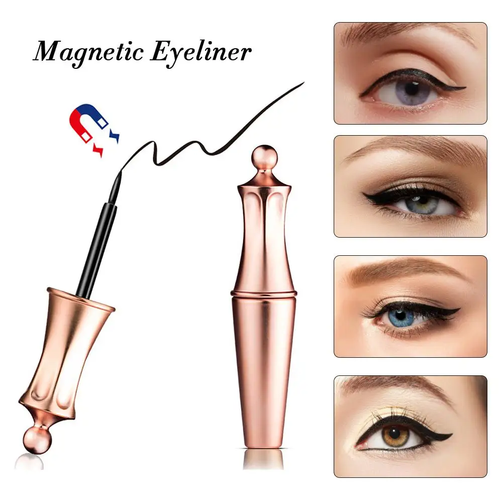 

New Magnetic Liquid Eyeliner Special Eyeliner Lashliner For Use Magnetic False Lashes Quick-drying Skin-friendly For Beginners