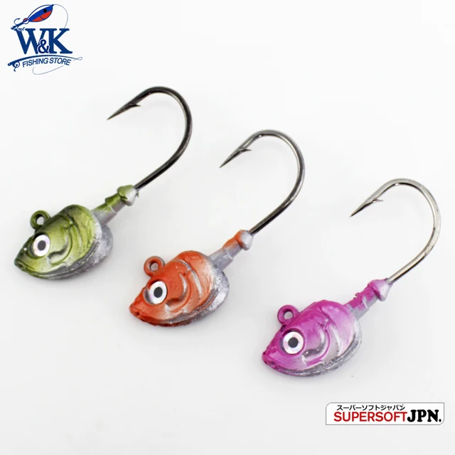 Boat Fishing Hook 56g Jig Head for 5inch Soft Lure Weighted Barbed Hook