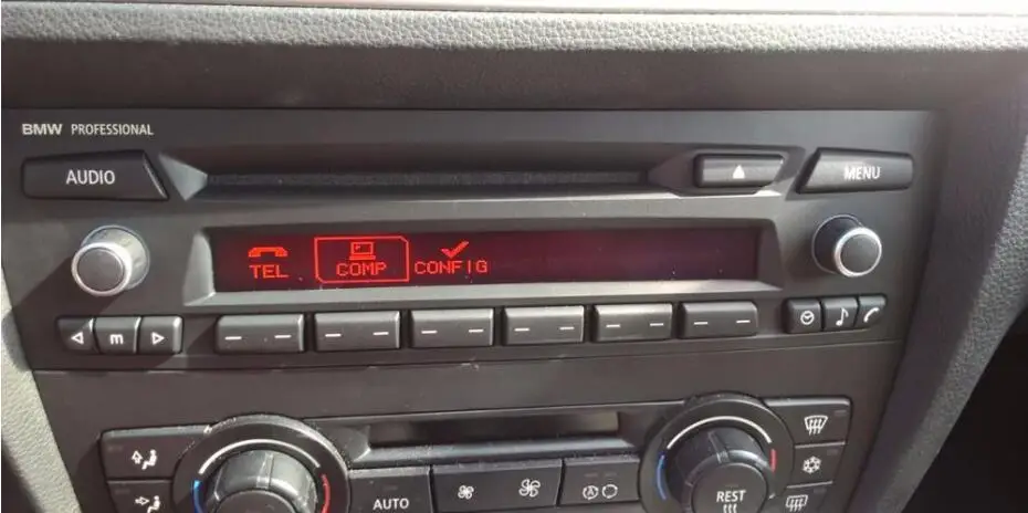 

Original NEW RADIO PROFESSIONAL CD PLAYER FOR BMWW 6512 9343207-01 E6 COMBOX BMWRCD213-22 with USB Bluetooth Microphone line