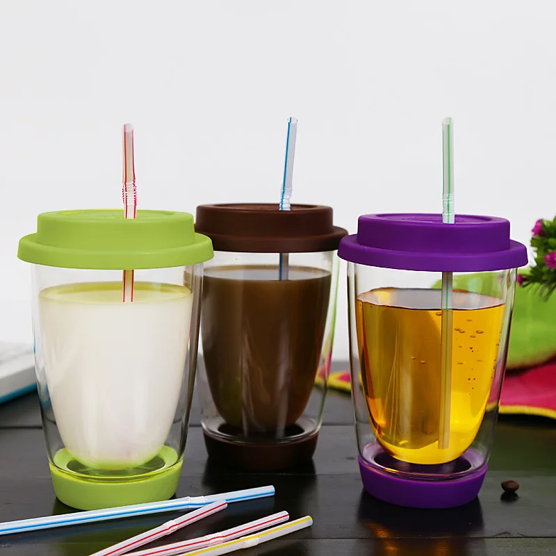 XSEXO Tazza da Viaggio Pieghevole, Tazza da 6 Pezzi in Silicone Pieghevole con Coperchio, Set di