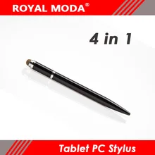 Универсальная 4 в 1 многофункциональная кисть сенсорная ручка для IPad pro стилус для рисования для Mini4 samsung a10 тканевая сенсорная ручка для игры