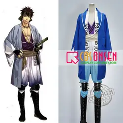 Косплей ONSEN Hakuouki Shinsengumi Kitan Shinpachi Nagakura костюм для косплея полный комплект