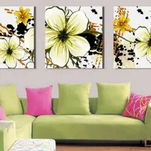 5D DIY алмазная живопись цветы, роза, фото на заказ полная круглая Алмазная вышивка крестиком Алмазная мозаика Триптих домашний декор