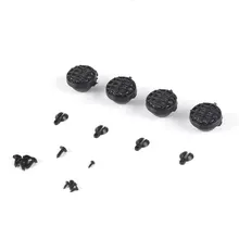 Мини-светильник для скалолазания на крышу автомобиля, круглый светильник, абажур для TRX-4 SCX10 D90 5 мм, светодиодный светильник 1/10 RC, гусеничный