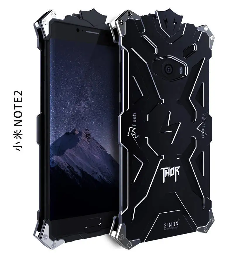 

Simon THOR IRONMAN Case for xiaomi note 1 note 2 mi max cases Aluminium IRON MAN Phone Shell Metal Cases cover for xiaomi max