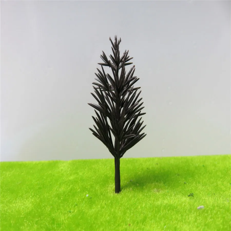 

ARCHITECTURAL 500pcs free shipping Scale Train Layout Set Model Scale Trees in size 6cm