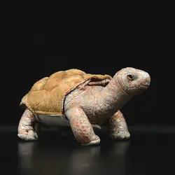 Моделирование Galapagos гигантская черепаха яркие плюшевые игрушки черепаха животных бутик мягкие куклы Детский подарок на день рождения