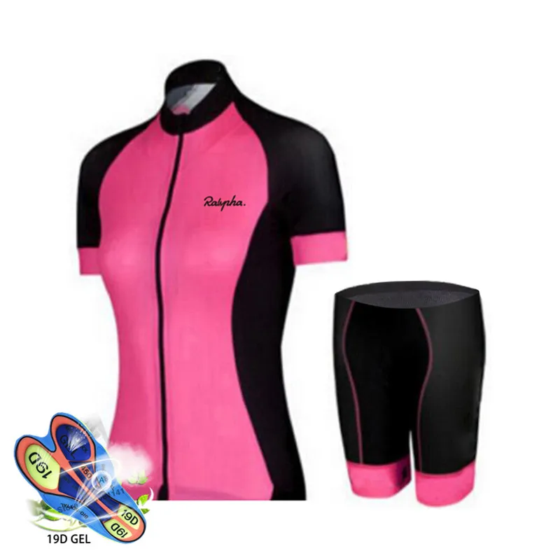 Женская одежда Pro Team Велоспорт Джерси 19D гель набор велошорт MTB Ropa Ciclismo летний костюм для велосипеда Culotte одежда - Цвет: 7