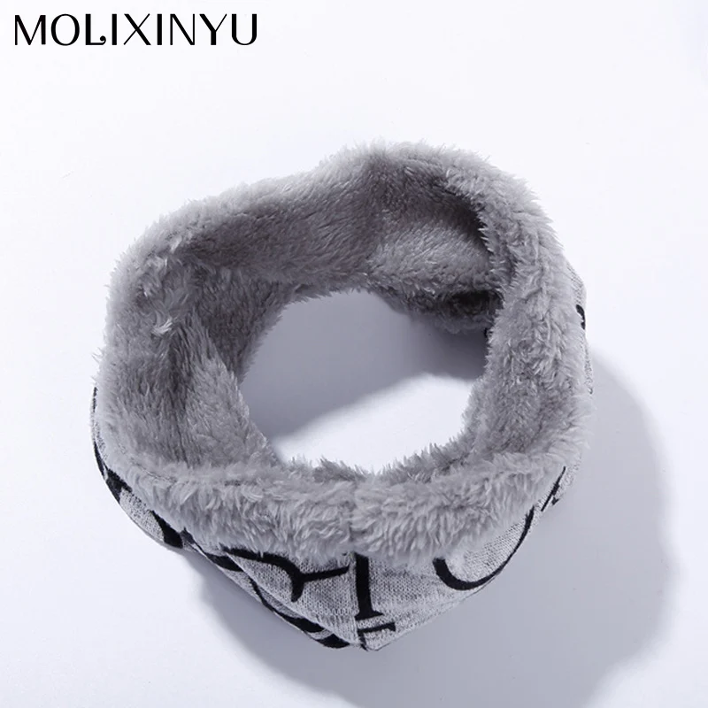 

MOLIXINYU 2019 Fashion Children Winter Scarf For Boys Girls Kids Baby Scarf Thickened Wool Collar Scarves Boys Girls Neck Scarf