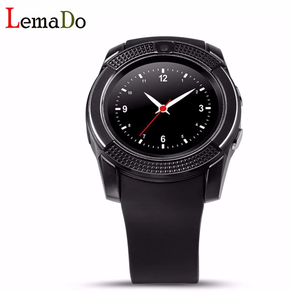 New Bluetooth Smart Watches V8 Android with 0 3M Camera MTK6261D font b Smartwatch b font