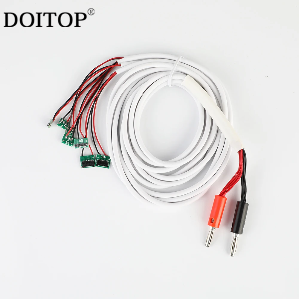 

DOITOP Power Cable For iphone 7 Mobile Phone Repair Power Cord 4 5 6 6 plus Phone Boot Test Data Cable For IOS System Upgrade