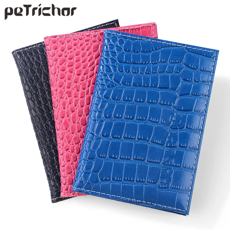 New PU Leather Passport Cover Protector Fashion Alligator Embossing Travel Passport Case Men Women ID Credit Card Holder Wallet New PU Leather Passport Cover Protector Fashion Alligator Embossing Travel Passport Case Men Women ID Credit Card Holder Wallet
