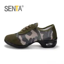 SENTA/Новинка года; Танцевальная обувь; Женская обувь в стиле джаз и хип-хоп; кроссовки для сальсы; женские танцевальные туфли на платформе; Размеры 35-41