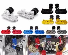 Мотоцикл С ЧПУ Алюминиевый Swingarm Swing Arm Spool Ползунок Адаптеры/Крепления Подходят 2011 2012 2013 HONDA CBR250R CBR 250R MC41