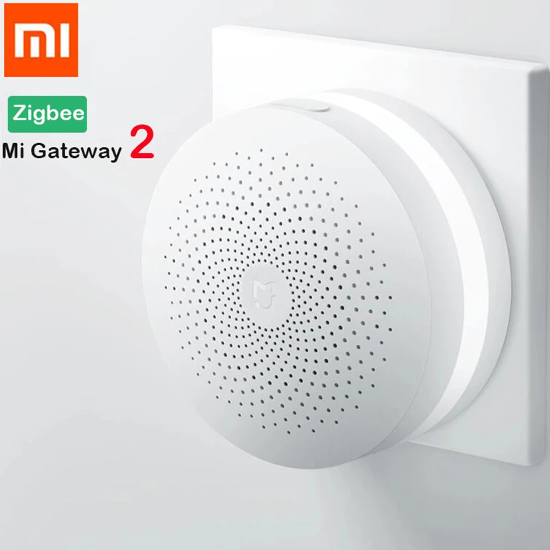 

Xiaomi Smart Home Multi-function Gate way Multifunctional GateWay Alarm System Socket (zigbee) Temperature Door Sensor Phone APP