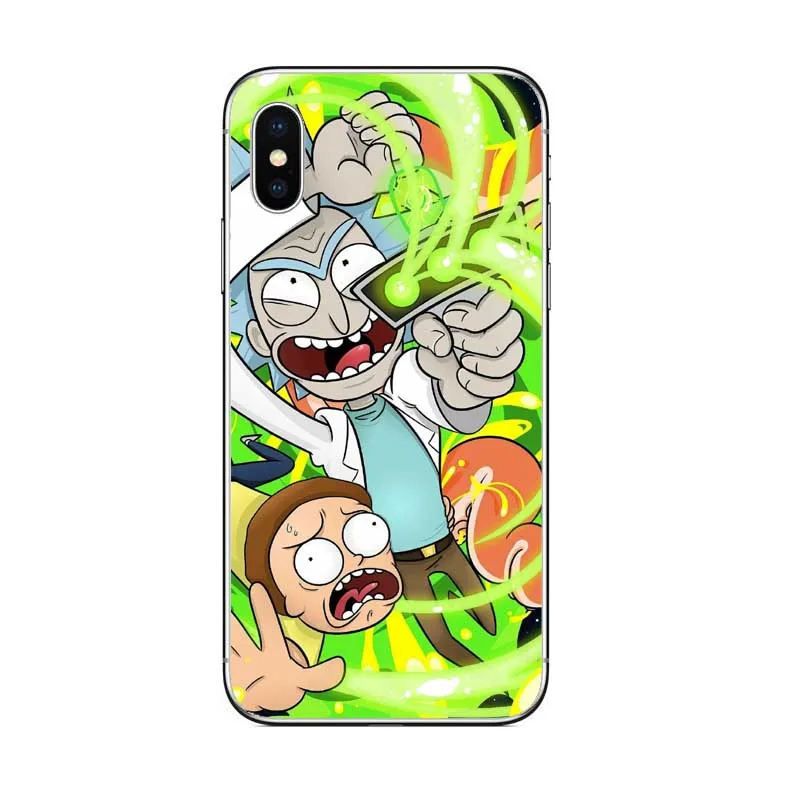 Rick and morty жесткий пластиковый телефон чехлы задняя крышка для iphone 11 11 PRO MAX 7 6 6S 8 plus 5s SE X Fundas Coque