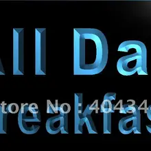 LB862-весь день Завтрак кафе ресторан неоновый свет NR