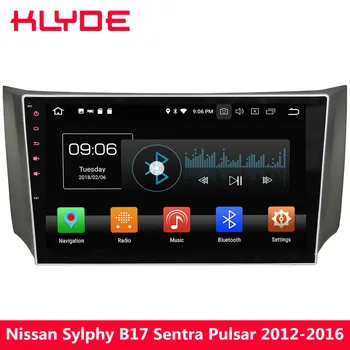 

KLYDE 10" IPS 4G Android 8 Octa Core 4GB+32GB Car DVD Player Radio For Nissan Sylphy B17 Sentra Pulsar 2012 2013 2014 2015 2016