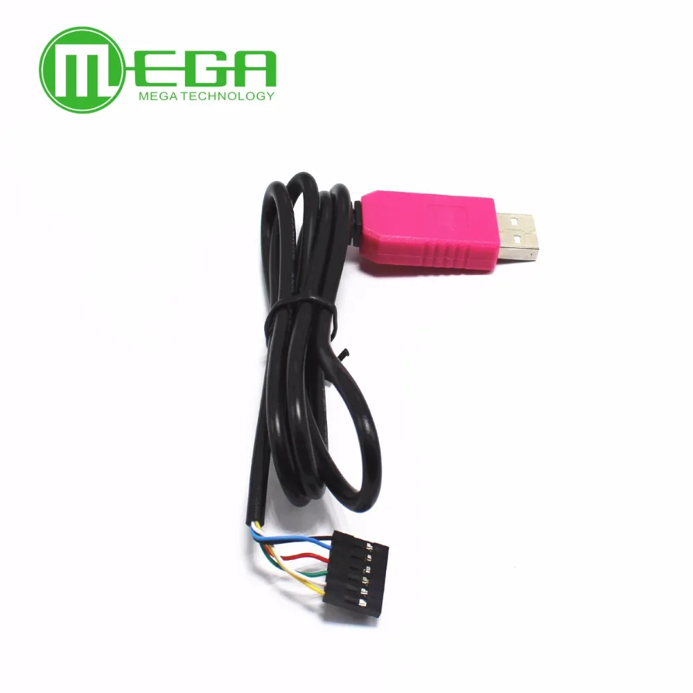 Преобразователь PL2303HXD HXD 6Pin USB TTL RS232 Последовательный кабель совместимый с Win