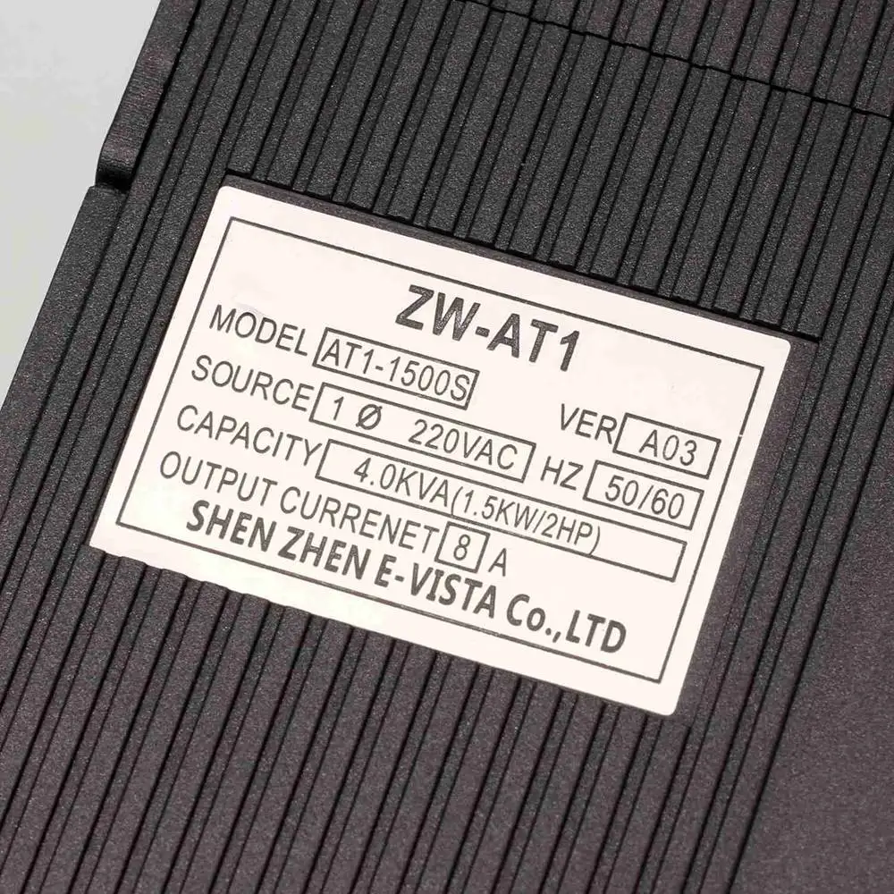 Convertidor de frecuencia de velocidad ajustable VFD inversor 1.5KW/2.2KW/4KW ZW-AT1 3 P 220 V de salida para Motor bajo inversor de frecuencia wzw - 4
