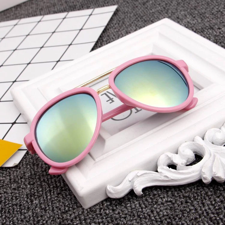 Vintage Pilot Boy Girls Kids Sunglasses Brand Designer Children Sun Glasses Oculos De Sol Gafas Lunette De Solei (7)
