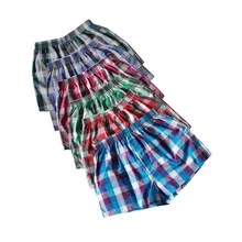 Classic Plaid Men Boxer Shorts Mens Underwear Trunks Cotton Cuecas Underwear boxers for male Woven Homme Boxer Arrow Panties(China) Classic Plaid Men Boxer Shorts Mens Underwear Trunks Cotton Cuecas Underwear boxers for male Woven Homme Boxer Arrow Panties(China)