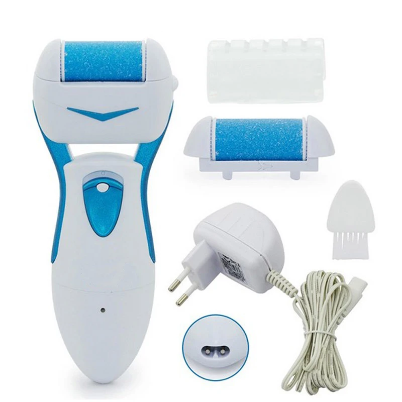 Eléctrico recargable de cuidado de los pies herramienta de pedicura de pies muertos piel removedor de callos Exfoiliator tacón máquina Eléctrico recargable de cuidado de los pies herramienta de pedicura de pies muertos piel removedor de callos Exfoiliator tacón máquina