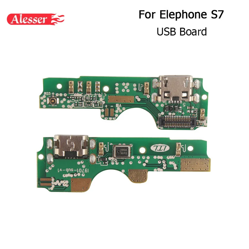 Alesser Android 6 0 для Elephone S7 Плата USB зарядка usb-штекера доска с гибким кабелем Hello X20 Dece Octa