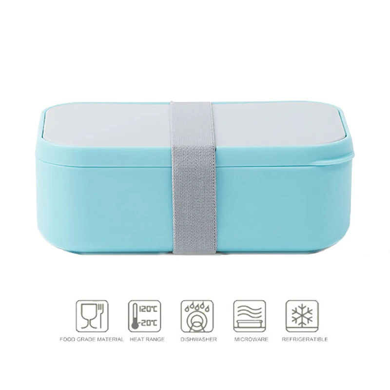 ONEUP герметичная коробка для завтрака портативная BPA Free Bento с столовыми приборами