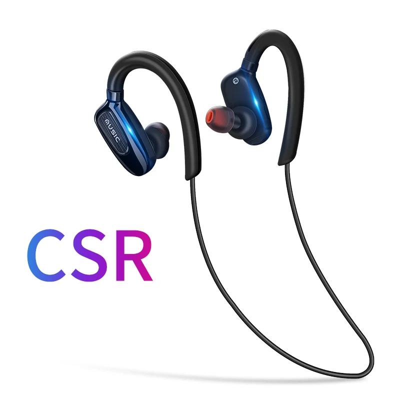 

headphones bluetooth 4.1 wireless sports earphones running earbuds stereo headset IPX5-rated sweatproof with MIC