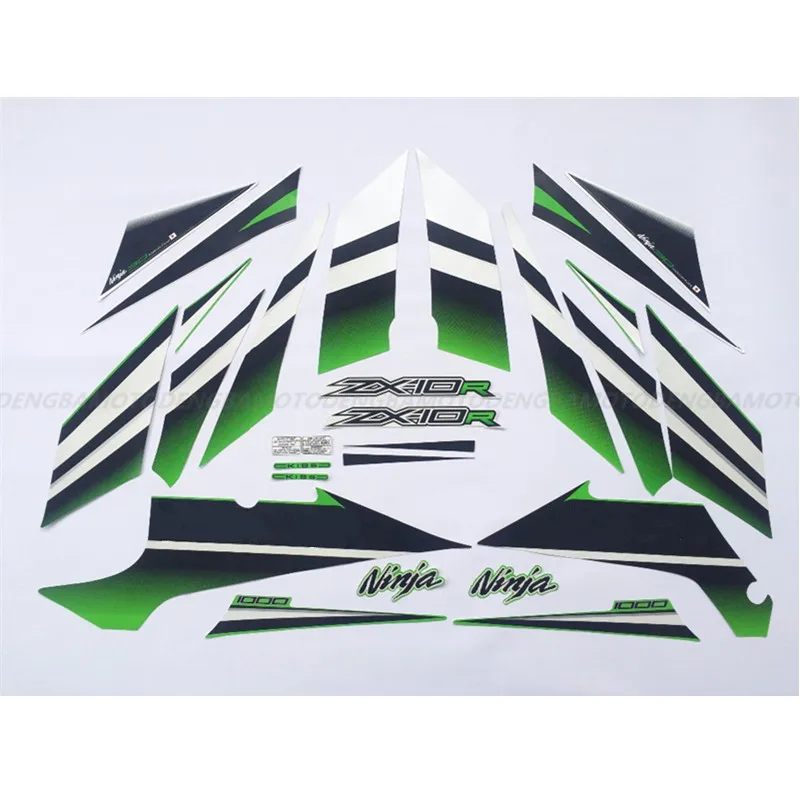 

For Kawasaki Ninja ZX10R ZX-10R 2015 zx-6r Sticker Kit Motorcycle Accessories Sticker Fairing Sticker