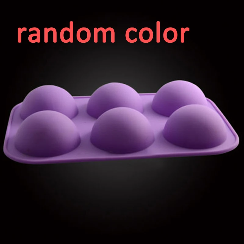 JX-LCLYL Silicone Half Ball Sphere Baking Mould DIY Chocolate Cupcake Cake Mold