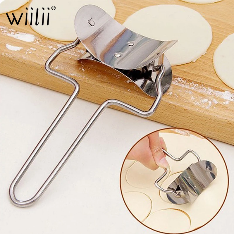 

Kitchen Tools Stainless Steel Dumpling Moulds Device Easy DIY Jiaozi Mold Convenient Dumplings mould drop shipping
