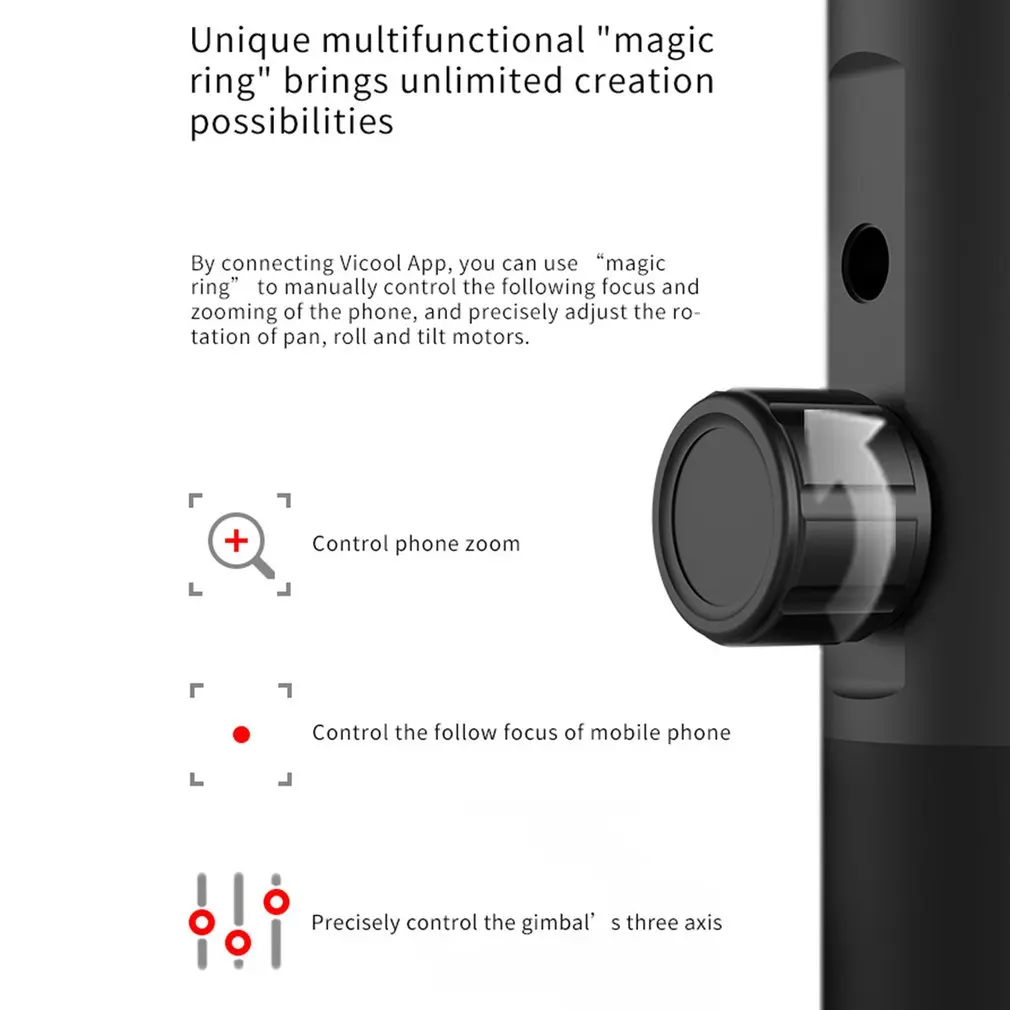  Hot FeiyuTech SPG2 3-Axis Selfie Smartphone Handheld Stabilizer Gimbal for OPPO Huawei iPhone Xiaom