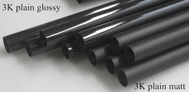 3K Plain Carbon Fiber Tube