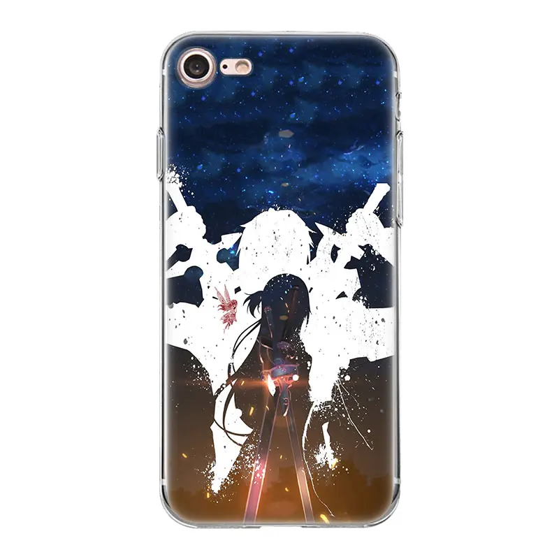 Tpwxnx для Apple iPhone 4 4S 5 5C 5S SE 6 S 7 8 Plus X Soft Cell чехол телефона аниме атака на