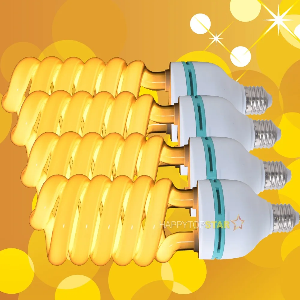 Pro 4pcs/lot 2700K 220V 135W Continuous Daylight Lamp Bulb Photo Studio