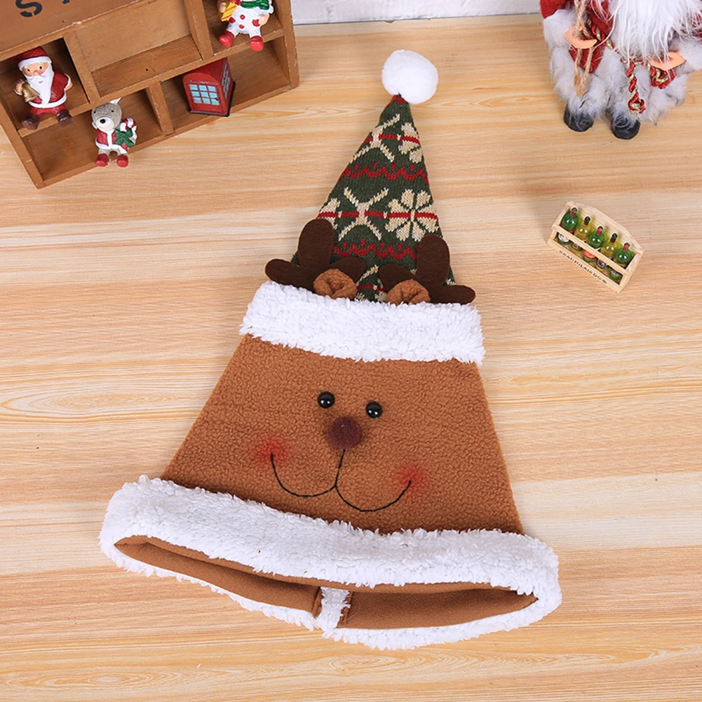 Креативный Рождественский мультяшный головной убор рождественский подарок, шляпа высокого качества, шляпа для взрослых детей, семейные вечерние рождественские украшения