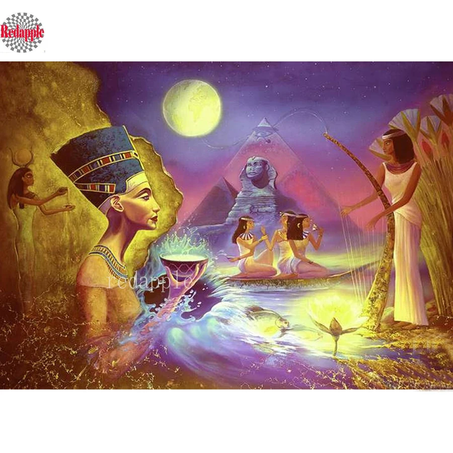 5D,Diamond Painting Egypt,Full square ,Diamond Embroidery,Diamond
