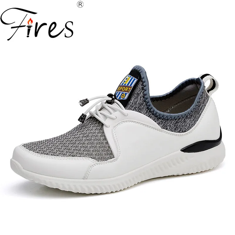 

Fires Summer Men Casual Shoes Fashion Breathable Male Flat Shoes Outdoor Packwork Leather Shoes Brand Men Fashion Sneakers