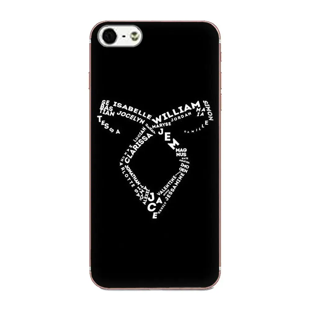 ТПУ мобильный телефон для Apple iPhone 4 4S 5 5C 5S SE 6 6S 7 8 Plus X XS Max XR The Shadowhunter
