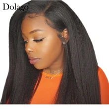 Diritta crespa Dei Capelli Veletta nella chiusura Con I Capelli Del Bambino di Remy del Brasiliano Dei Capelli di Colore Nero Naturale Yaki 100% Dei Capelli Umani Parte Libera