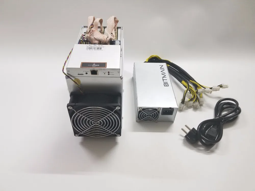 Новый AntMiner T9 + 10,5 T Bitcoin МПБ BTC шахтер с BITMAIN 1600 W PSU экономические чем Antminer S9 S9i S9j Z9 мини WhatsMiner M3