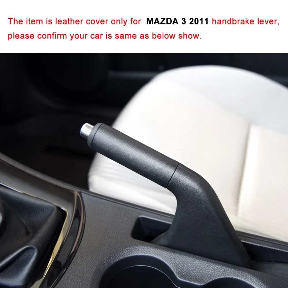 Автомобильные чехлы ручника PONSNY чехол для Mazda 3 2011 автомобильные ручки из