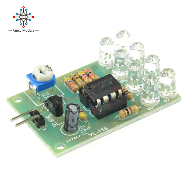 

12V Breathe Light LED Flashing Lamp Parts Electronic DIY Module LM358 Chip