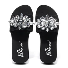 2018 Shoes Slides Fashion Sandals Summer Shoes Wedges Rhinestone casual shoes women Slippers 2018 Shoes Slides Fashion Sandals Summer Shoes Wedges Rhinestone casual shoes women Slippers