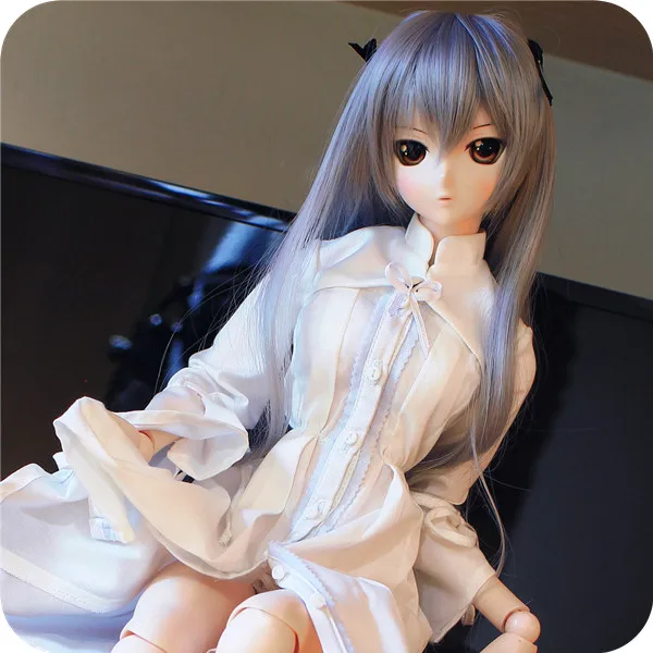 

Estartek 1/3 Sexy Japan Anime Cosplay Sexy Edge of Empty Dome White Set for BJD SD DD SQ AZ Doll Action Figure DIY